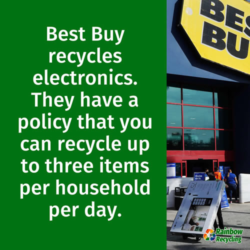 Does best buy recycle electronics or not